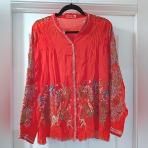 Johnny Was Ruelle Blouse